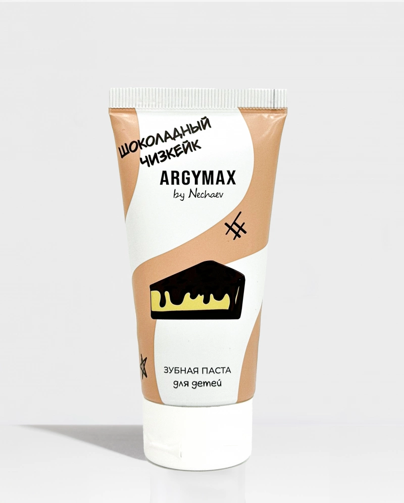 Паста зубная детская, "Шоколадный чизкейк", 60мл., Argymax, Россия