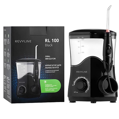 Ирригатор полости рта RL 100, стационарный, черный, Revyline, Китай