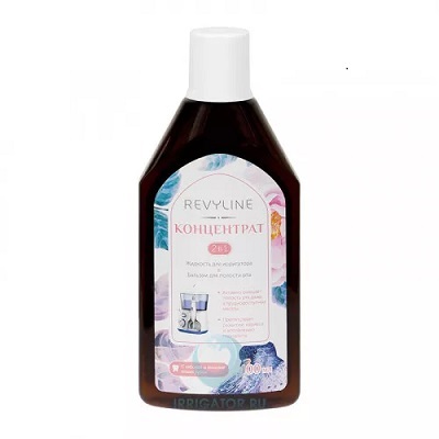Жидкость для ирригатора + бальзам Revyline, концентрат, 400мл., Revyline, Китай