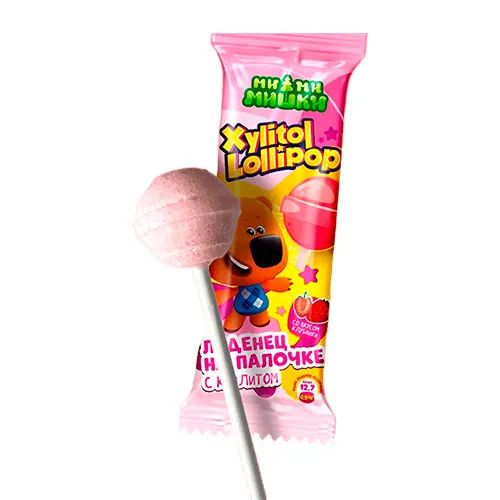 Леденец "Xylitol Lollipop" клубника