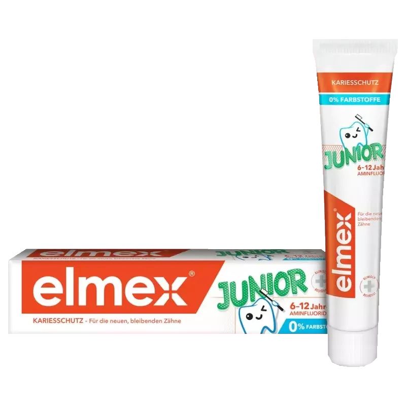 Паста зубная ELMEX, 6-12 лет, 75 мл, Colgate, Польша