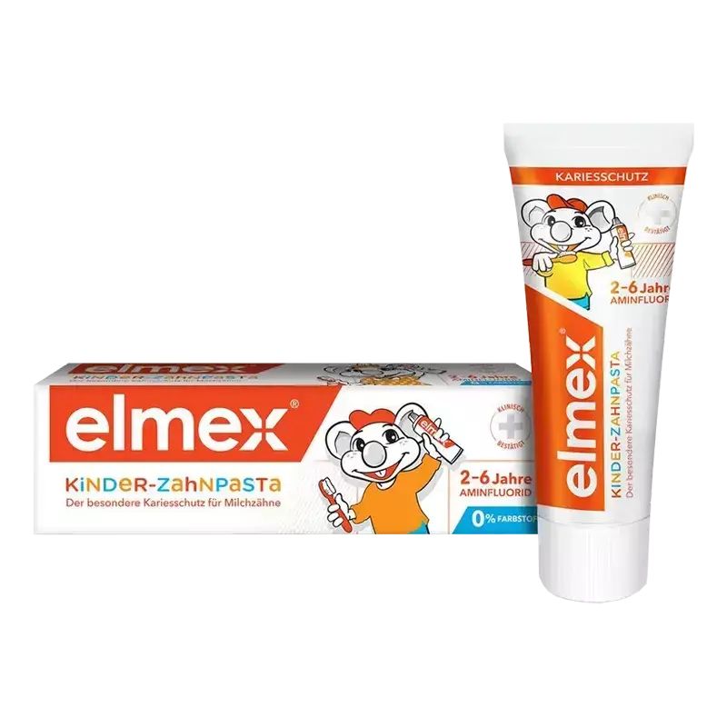 Паста зубная ELMEX, 2-6 лет, 50 мл, Colgate, Польша