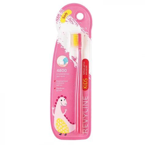Щетка зубнаая Kids, 3-12 лет, Revyline, Китай