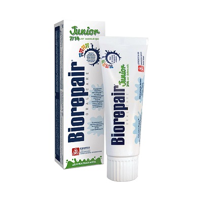 Паста зубная Biorepair, 7-14 лет, 75мл., Biorepair, Италия