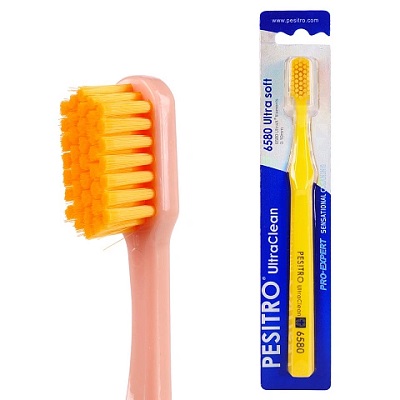 Щетка зубная 6580 UltraClean Ultra soft, Pesitro, Китай