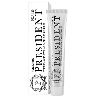 Паста зубная PROFI Smokers, 50мл., PresiDENT, Италия