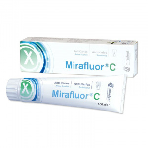 Паста зубная Mirafluor C, 1250 ppm, 100 мл.,Miradent,Германия