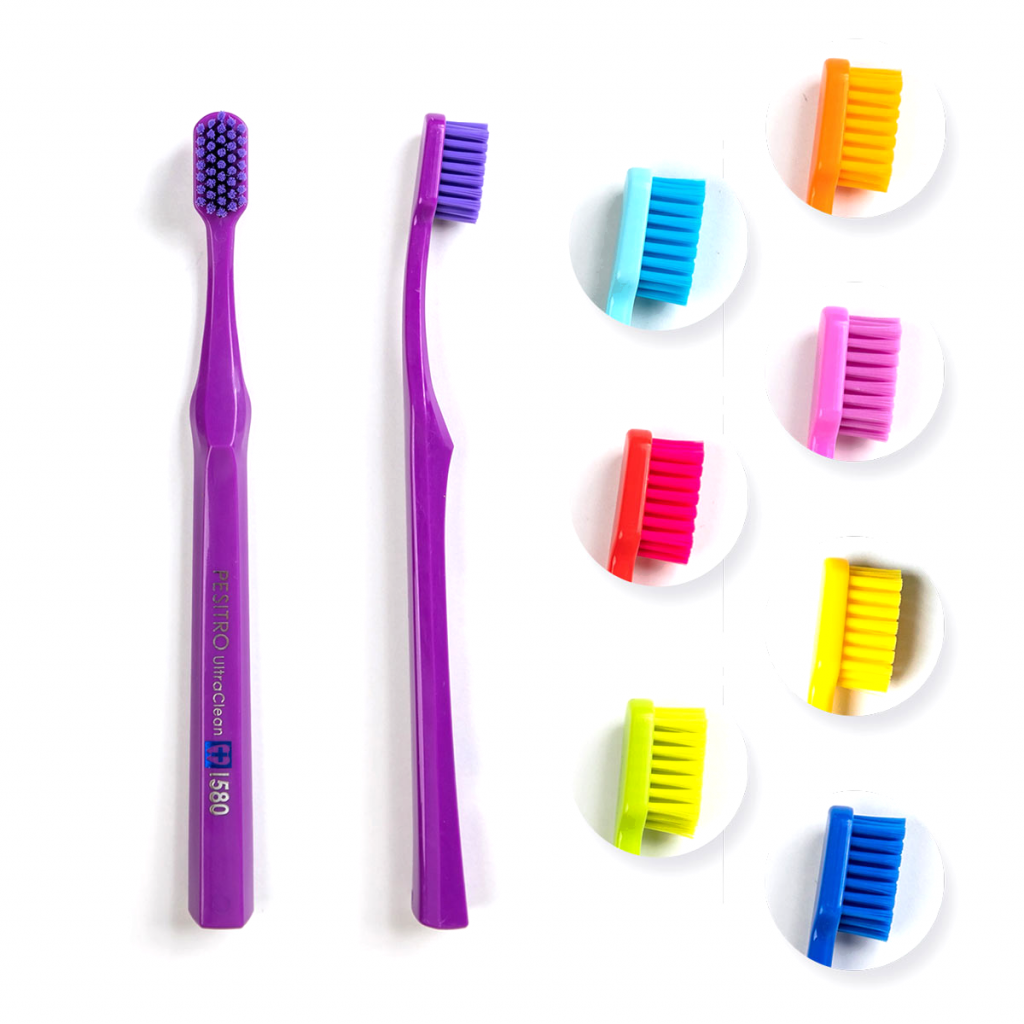 Щетка зубная 1580 UltraClean Soft, Pesitro, Китай
