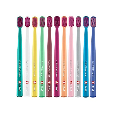Щетка зубная CS 12460 Megasoft Velvet, Curaprox, Швейцария