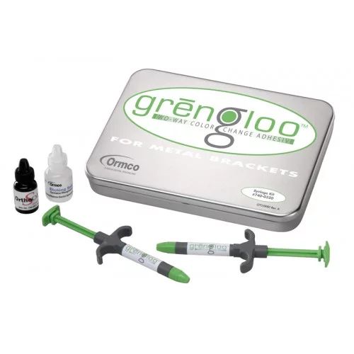 Клей Grengloo, для брекетов, 2шт.х4г., Ormco, США