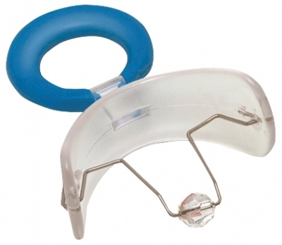 Пластинка вестибулярная MUPPY, с бусинкой, large, 5-7 лет, Dr.Hinz Dental, Германия