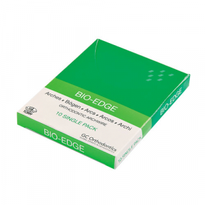 Дуга Ni-Ti,BioEdge, 016х016, н.ч., 80гр, GC Orthodontics, Япония